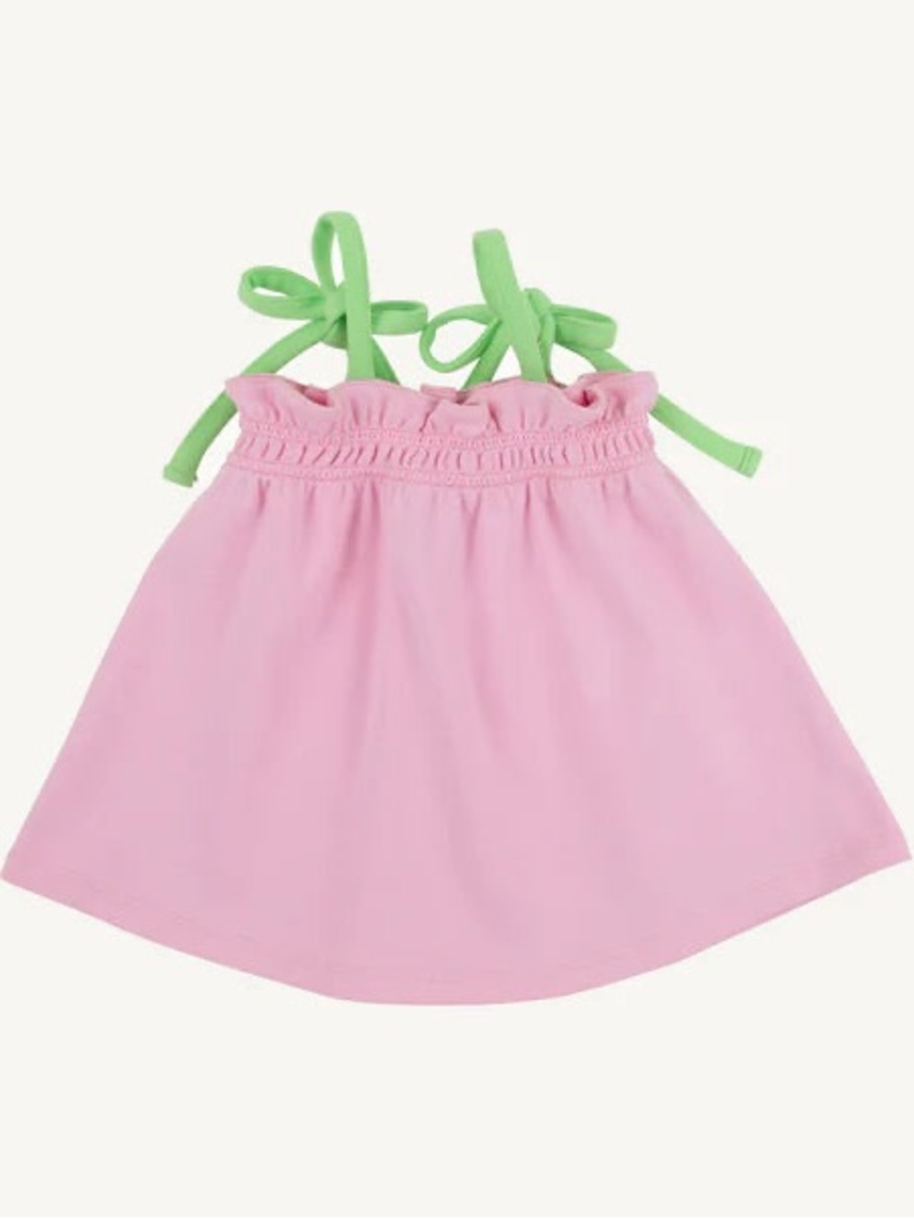TBBC | Lainey’s Little Top - Pier Party Pink with Lexington Lime